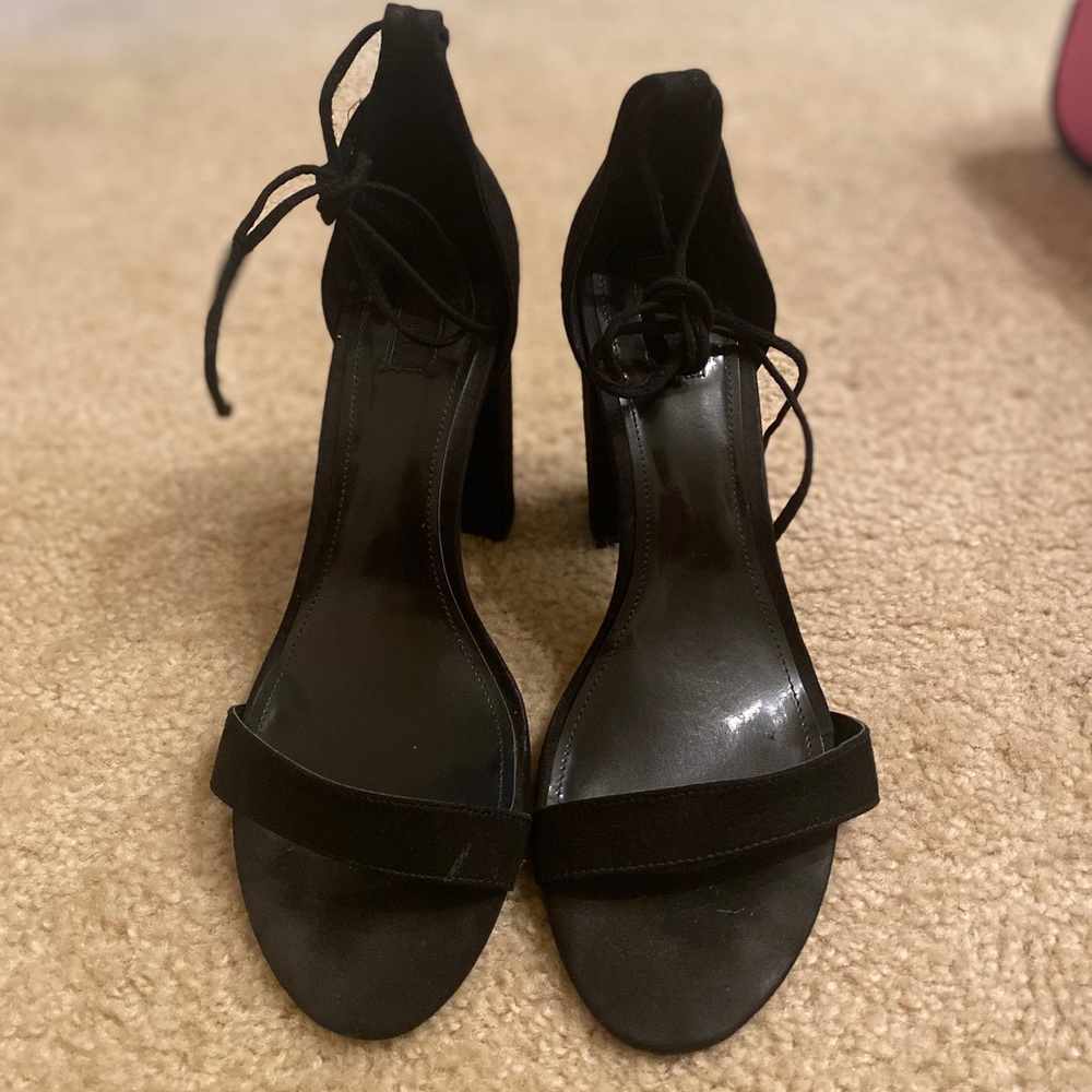 Black heels